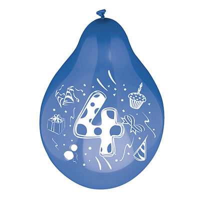 Die 6 Zahlenluftballons Ø 25 cm, farbig sortiert, der PAPSTAR GmbH bestechen durch ihr festliches Design – ideal für Geburtstagsfeiern. Jeder Ballon ist mit einem großen weißen Zahlenaufdruck versehen und in verschiedenen Farben erhältlich.