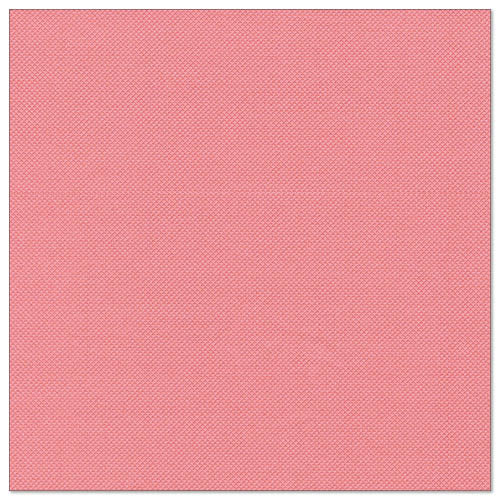 Eine rechteckige strukturierte Papierserviette in unifarbenem Rosa aus der PAPSTAR GmbH 50 Servietten "ROYAL Collection" 1/4-Falz (40 x 40 cm, rosa), abgebildet auf weißem Hintergrund.
