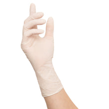 NITRAS IDEAL CARE, latexové jednorazové rukavice, biele