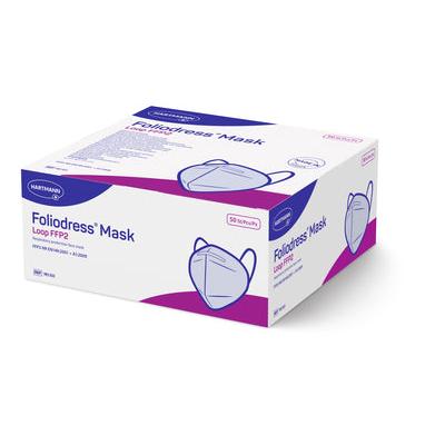 Výpredaj: Ochranná maska Hartmann Foliodress FFP2 Loop, biela | Balenie (1 ks)