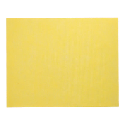 Starpak 100 stolových súprav, látkový vzhľad, netkaná textília "soft selection" (30x40 cm) v jednoduchom žltom prevedení ponúkajú ako elegantná stolová dekorácia alebo prestieranie štýlový akcent pre každú príležitosť. Zobrazené na bielom pozadí.