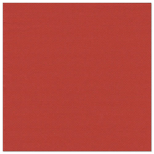 Eine PAPSTAR GmbH 20 Servietten "ROYAL Collection" 1/4-Falz, 40x40 cm, rot und strukturiert mit feiner Maserung, wird auf weißem Grund präsentiert - ideal für eine elegante Tischdekoration.