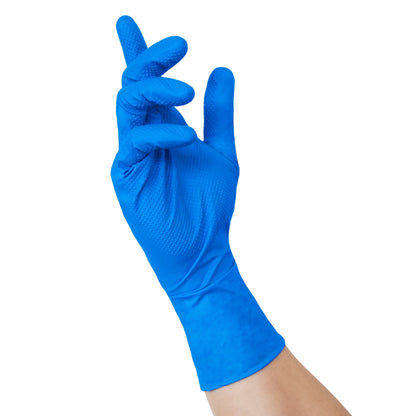 NITRAS TOUGH GRIP N 300, nitrilové jednorazové rukavice, modré