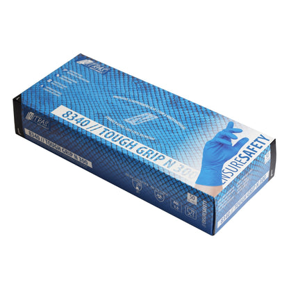 NITRAS TOUGH GRIP N 300, nitrilové jednorazové rukavice, modré
