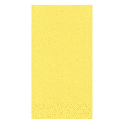 Tá PAPSTAR 250 servítok, 3-vrstvové, s 1/8-skladom od PAPSTAR GmbH ponúka žlté, obdĺžnikové servítky s rozmermi 33 x 33 cm, s hladkým povrchom a jemným kosoštvorcovým vzorom – ideálne pre akékoľvek stravovacie zariadenie.