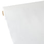 Starpak obrus, látkový rúnový materiál „soft selection“ (40 m x 1,18 m) v bielej farbe je čiastočne rozvinutý s jeho hladkou, ľahkou štruktúrou a viditeľným kartónovým jadrom.