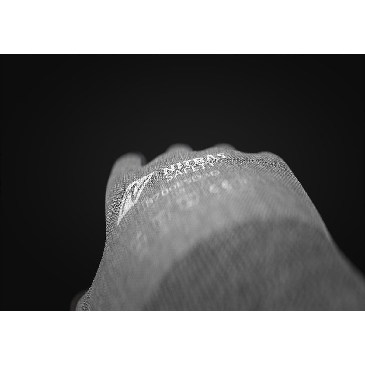 NITRAS montážne rukavice, šedá / čierna