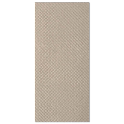 Beige PAPSTAR 50 Servietten "ROYAL Collection" 1/8-Falz 40 x 40 cm von der PAPSTAR GmbH, mit dezenter Strukturoptik und sauberen Kanten, von oben betrachtet – perfekt als elegante Tischdekoration für jeden Raum.