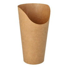 50 Wrap Cups PAPSTAR GmbH sú hnedé, kužeľovité papierové poháre, ideálne pre ekologické wrapy na večierkoch a podujatiach, zobrazené na bielom pozadí.