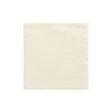 Jedna PAPSTAR obrúsok 1/4-zloženie, 24x24 cm z "DAILY Collection" (balenie 20 ks) v šampanskom od PAPSTAR GmbH je nepoužitý a zobrazený na bielom pozadí, čo podčiarkuje jeho elegantný vzhľad.