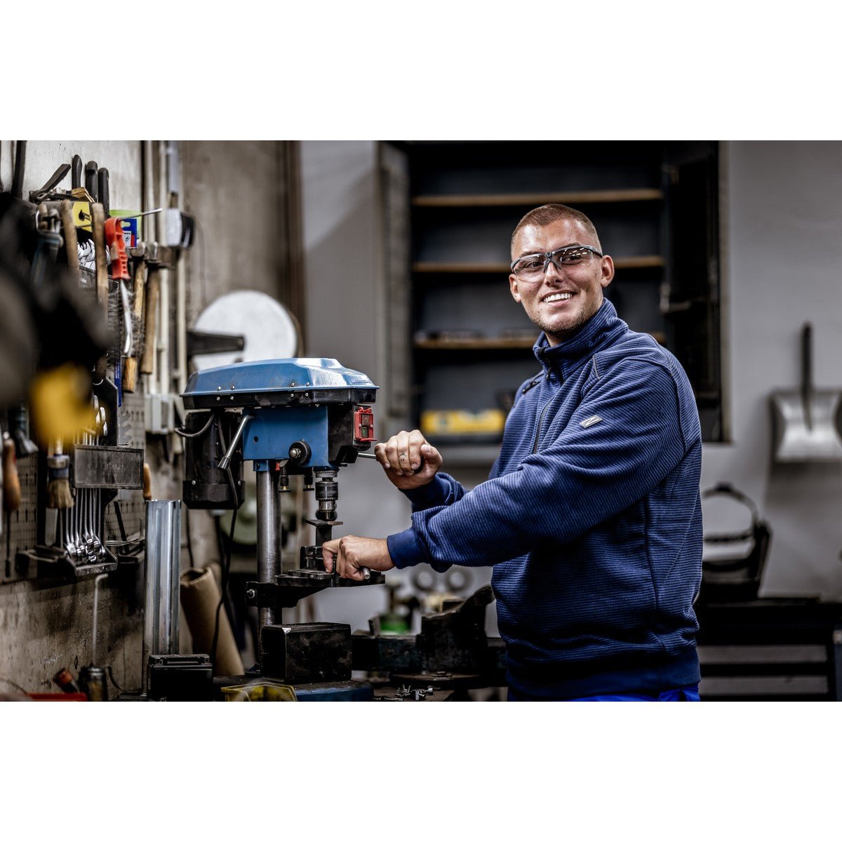 NITRAS VISION PROTECT PREMIUM, bočné sklá, transparentné / šedé, ISO 16321-1 plast | Balenie (12 kusov)