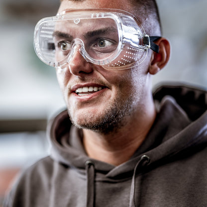 NITRAS VISION PROTECT BASIC, celozrakové okuliare, priehľadné, EN 166 PVC | Balenie (1 kus)