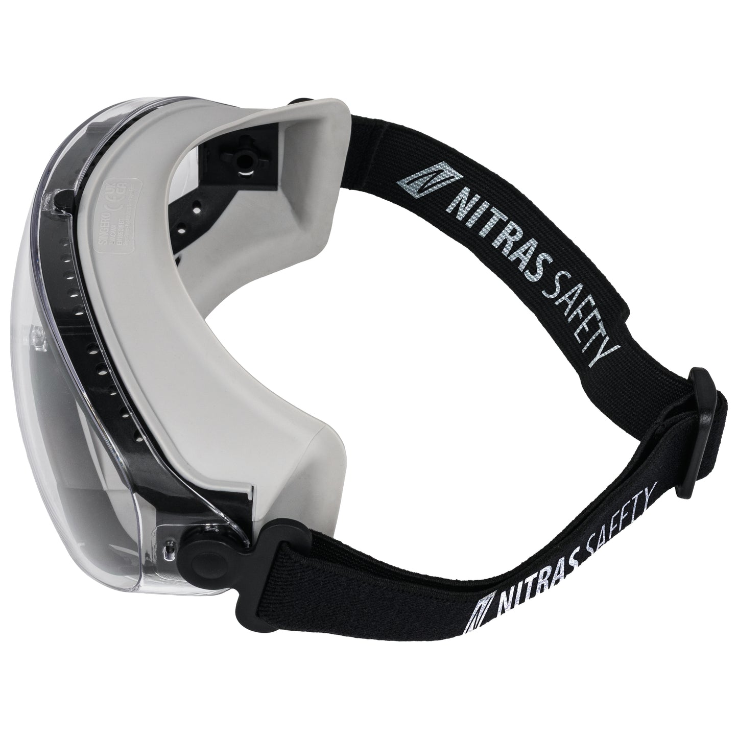 NITRAS VISION PROTECT, celozrakové okuliare, EN 166 PVC | Balenie (12 kusov)