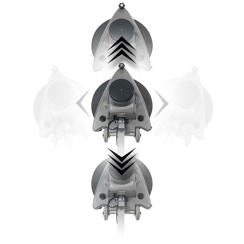 Jednokotúčový stroj Numatic HNS1550G, sivá/grafitová, 508 mm, 1500 ot./min. vrátane hnacej dosky | Balenie (1 kus)