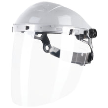 Priezor NITRAS PROTECT, priehľadný / čierny, EN 166 plast | Balenie (1 kus)