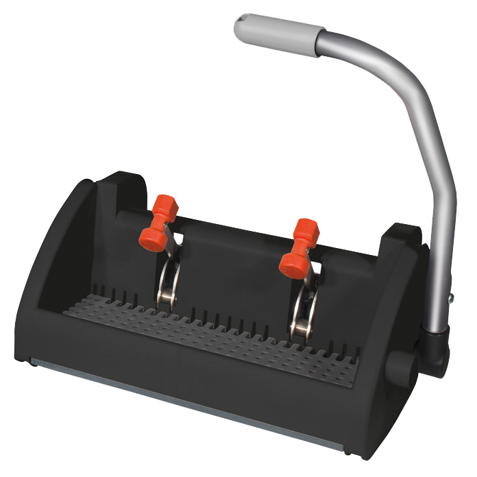 Plochý lis Numatic, čierny, s nerezovou pákou, reflo | Balenie (1 kus)