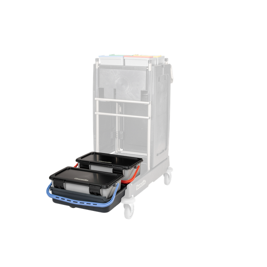 Numatic SRK 25 - 2 x Mopmatic mop box MK1 a miska na MK1 čierna vr. upevňovacia skrutka | Balenie (1 kus)