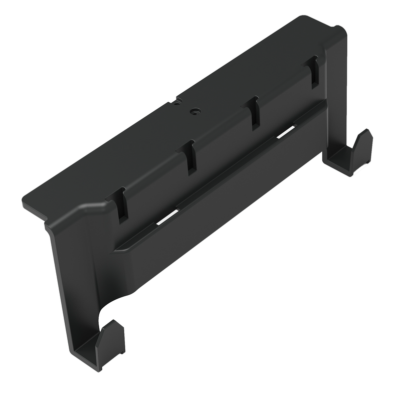 Numatic Toolbar s 2 háčikmi a štyrmi T-drážkami, na pripevnenie držiakov rukoväte, háčikov alebo T | Balenie (1 kus)