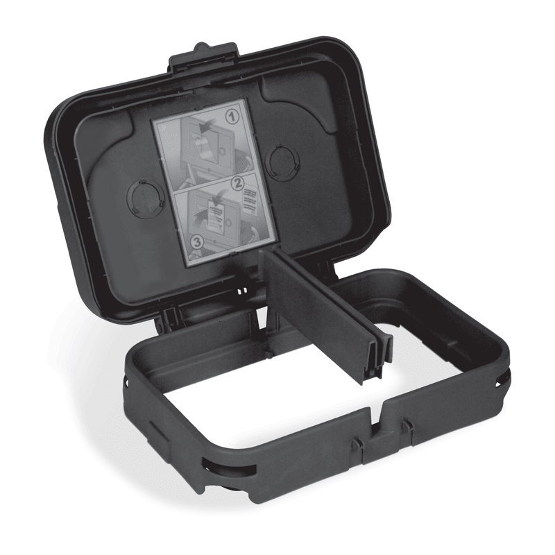 Numatic univerzálna odpadová jednotka 120 /2 x 70 litrov na plastové rámy, čierna | Balenie (1 kus)