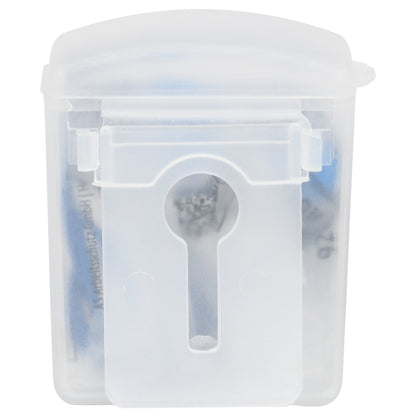 NITRAS MUTE ZÁSTRČKY, zátky na ochranu sluchu, modré, EN 352-2 kovové | Balenie (48 kusov)