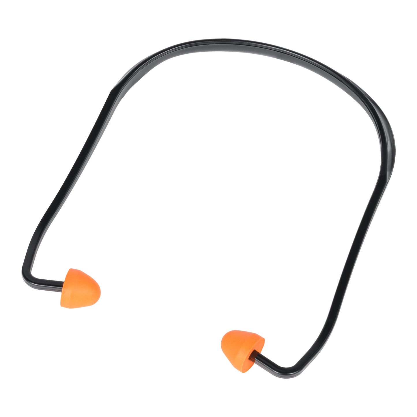 NITRAS MUTE PLUGS, chránič sluchu, čierna / oranžová, EN 352-2 plast | Balenie (1 kus)