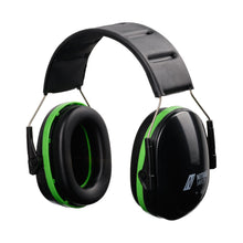 NITRAS MUTE DEFENDER PRO, chrániče sluchu, čierna / zelená, EN 352-1 plast | Balenie (1 kus)