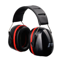 NITRAS MUTE DEFENDER PRO, chrániče sluchu, čierna / červená, EN 352-1 plast | Balenie (1 kus)