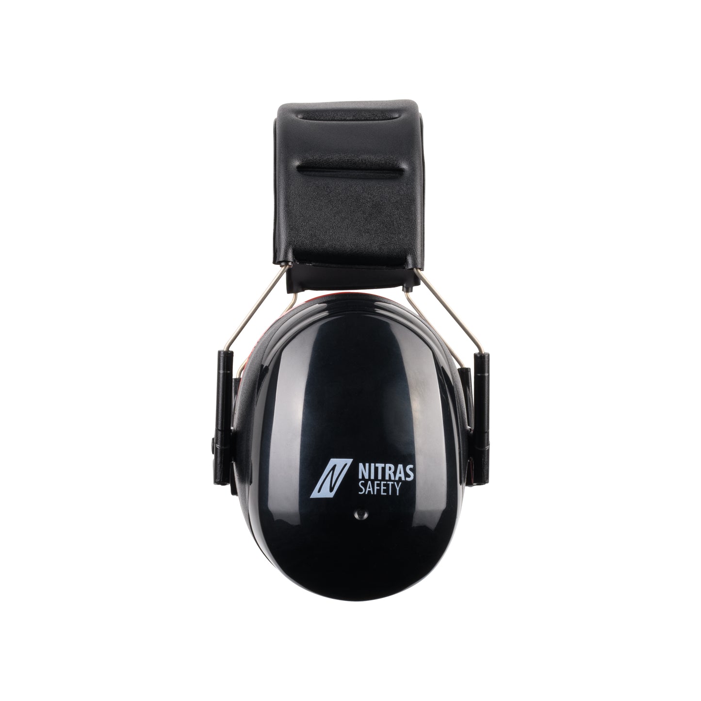 NITRAS MUTE DEFENDER PRO, chrániče sluchu, čierna / červená, EN 352-1 plast | Balenie (1 kus)