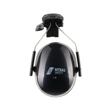 NITRAS MUTE DEFENDER PRO, chrániče sluchu, čierna / žltá, EN 352-3 plast | Balenie (1 kus)
