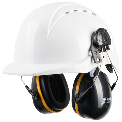 NITRAS MUTE DEFENDER PRO, chrániče sluchu, čierna / žltá, EN 352-3 plast | Balenie (1 kus)