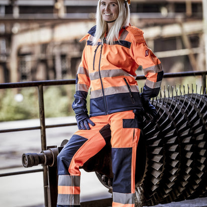 NITRAS MOTION TEX VIZ, vysoko viditeľná softshellová bunda