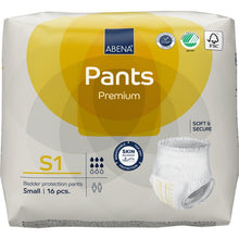 Balík ABENA Pants Premium S od Abena Re-Seller GmbH, vyvinutý pre pohodlie a efektívnu ochranu pred inkontinenciou.