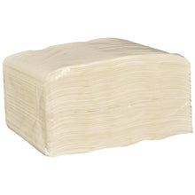 Eine Großpackung mit 120 weißen Abena Re-Seller GmbH Einmal-Waschlappen, Papier 6-lagig (19x26 cm), verpackt in Klarsichtfolie - ideal für Pflegeeinrichtungen.