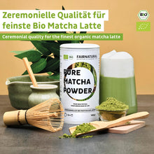 Slávnostný organický prášok matcha z Japonska