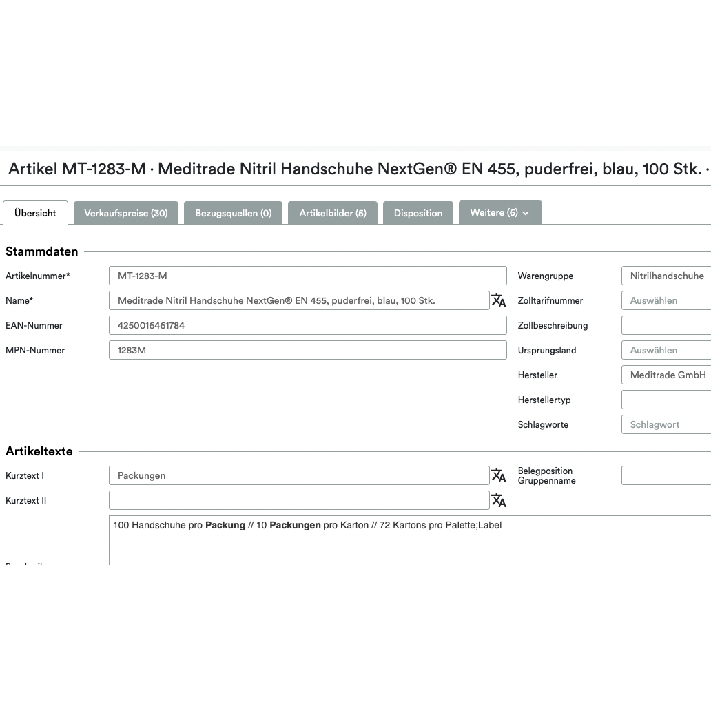 Snímka obrazovky zo zoznamu webových stránok pre „Altruan UnitTable Sync: Weclapp Balené jednotky a generátor zoznamu komponentov“ na Amazone, vrátane podrobností o produkte ako typ, veľkosť, trh.