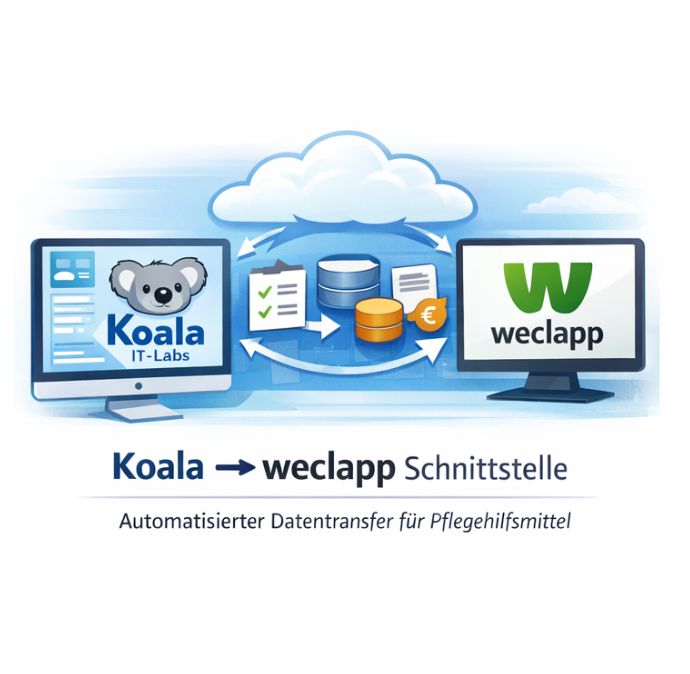 Koala (IT-Labs) na rozhranie Weclapp 