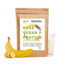 Bio vegánsky proteínový prášok banán bez sóje