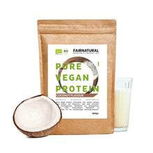 Organický vegánsky proteínový prášok kokos bez sóje