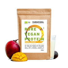 Bio vegánsky proteínový prášok mango bez sóje
