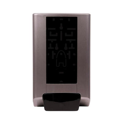 Diversey Deutschland GmbH & Co. OHG IntelliCare Dávkovač Manuálny 1 ks z nehrdzavejúcej ocele s čiernou senzorovou plochou zabezpečuje hygienické použitie a je zobrazený na bielom pozadí.