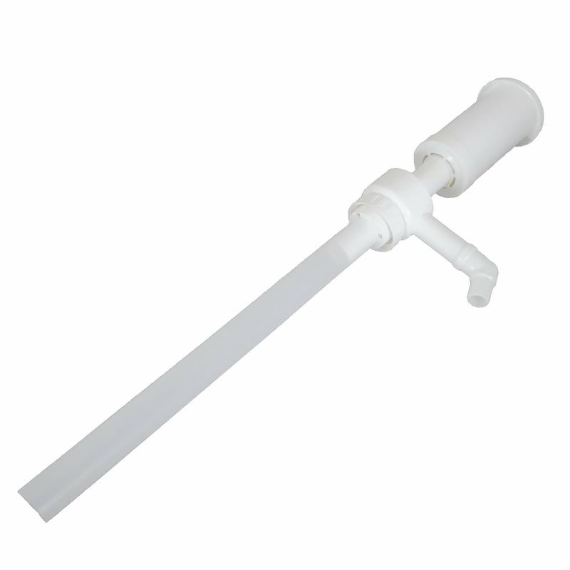 Ručná pumpa pre 5L kanister od Diversey Deutschland GmbH & Co. OHG dávkuje na jedno stlačenie 100ml, má dlhú rúrku a zahnutý výtok - ideálne na prelievanie do menších nádob. Balenie obsahuje 1 kus.