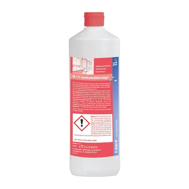 Sanitárny údržbový čistič