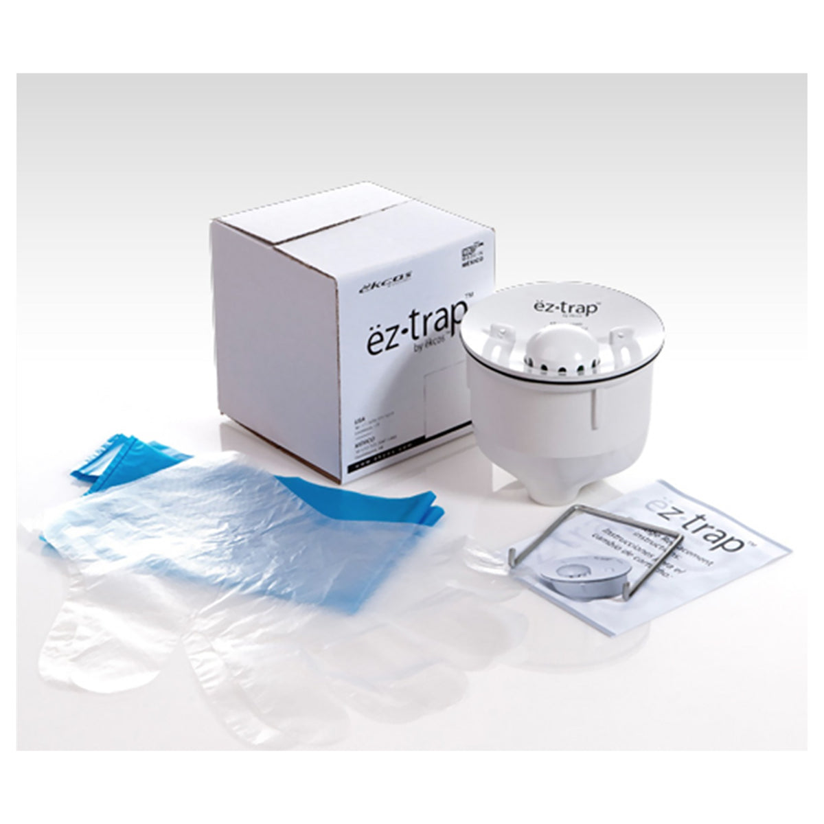 ëkcos ëz trap Kartusche für wasserlose Urinale mit Ausbauwerkzeug