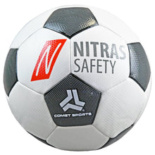 NITRAS futbal, PU, ​​biela / čierna | Balenie (1 kus)
