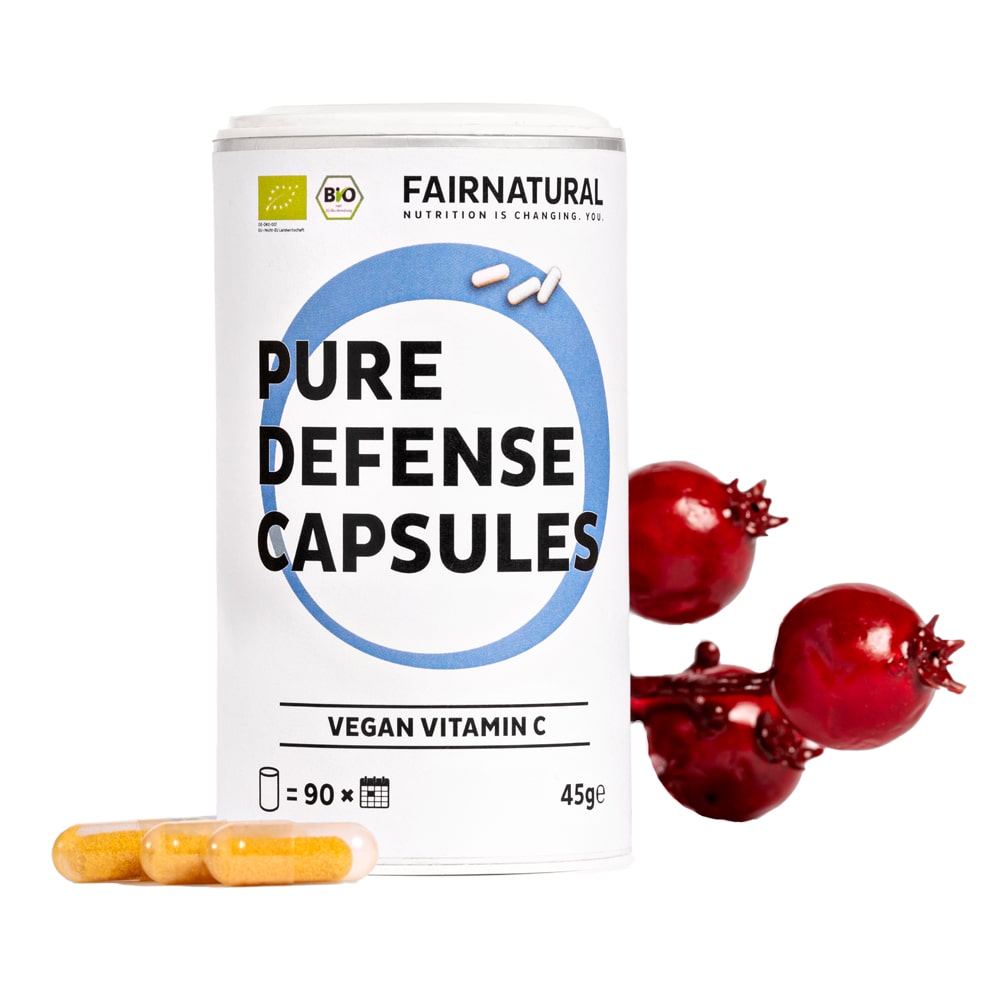 Organické kapsuly vitamínu C