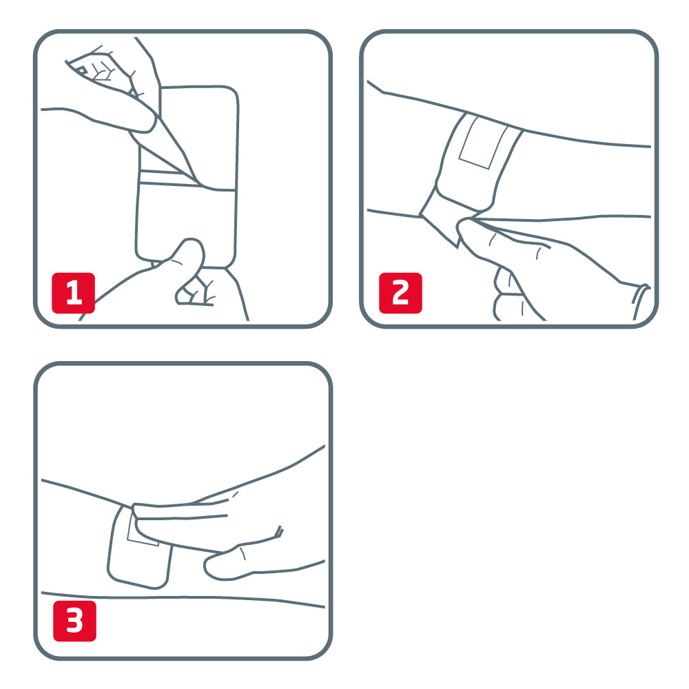 Leukoplast barrier, Wundschnellverband – Anwendung Schritt für Schritt