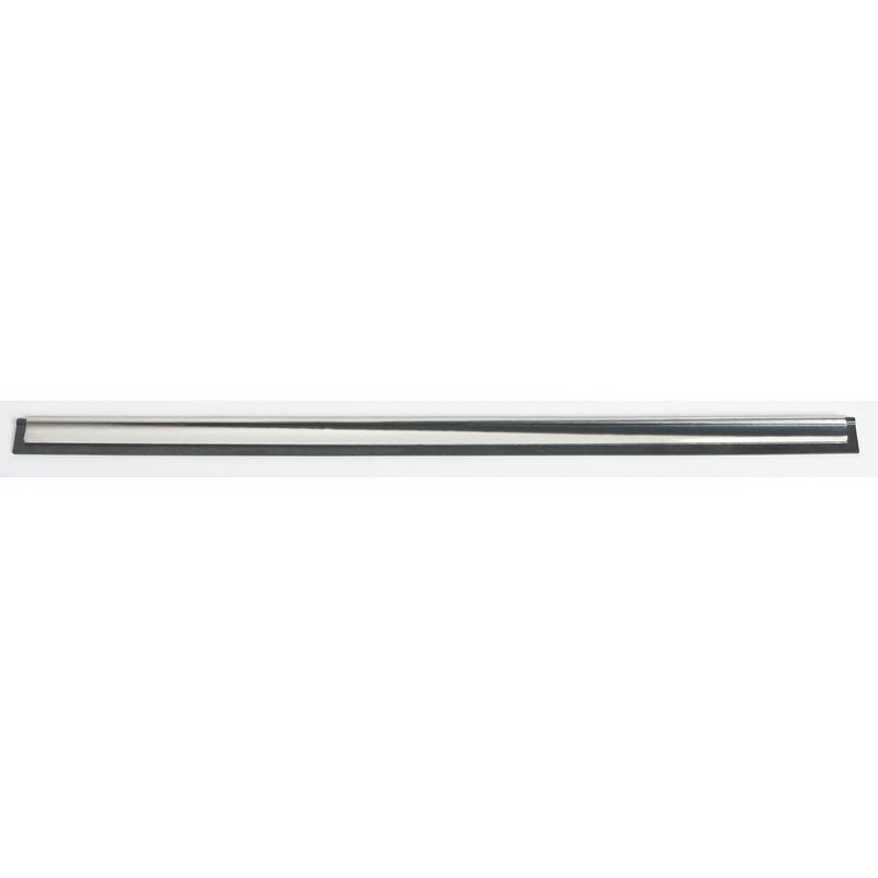 KG FENSTERWISCHER-SCHIENE 450mm z nehrdzavejúcej ocele s gumou pre #8500 je dlhá, úzka lišta na čistenie okien bez šmúh a je prezentovaná na bielom pozadí.