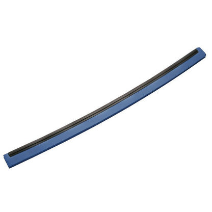 NÁHRADNÝ GUMENÝ PÁS, 1-pásový potravinárska guma (700x20x22mm) od Haug Bürsten KG je zobrazený na bielom pozadí v modrej a čiernej farbe so zakriveným dizajnom.