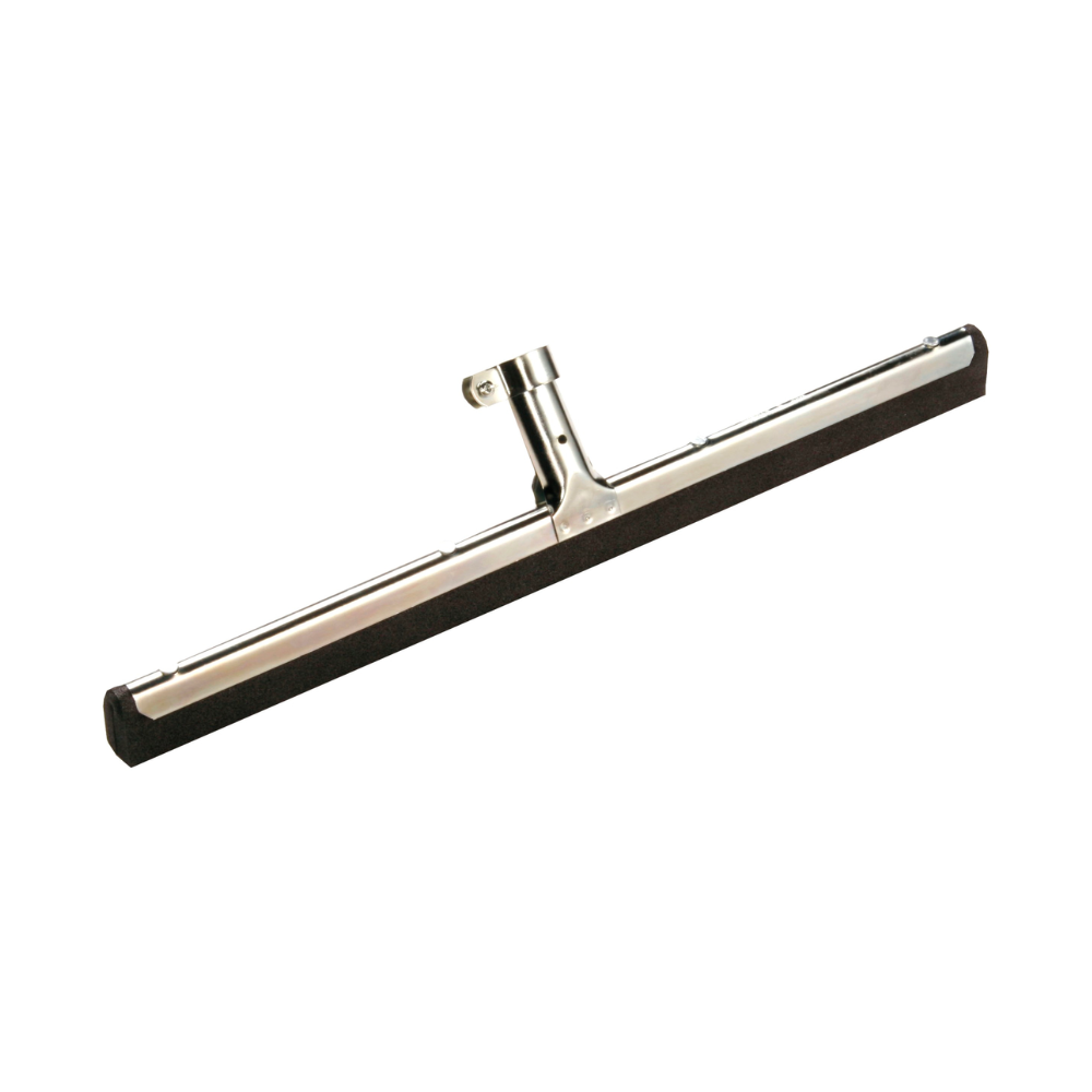 Haug Bürsten Vodný stierač, dvojitý - 1 kus od Haug Bürsten KG je vyrobený z kovovej a gumenej konštrukcie a má dlhú, priamu rukoväť, ideálnu na čistenie a sušenie povrchov.