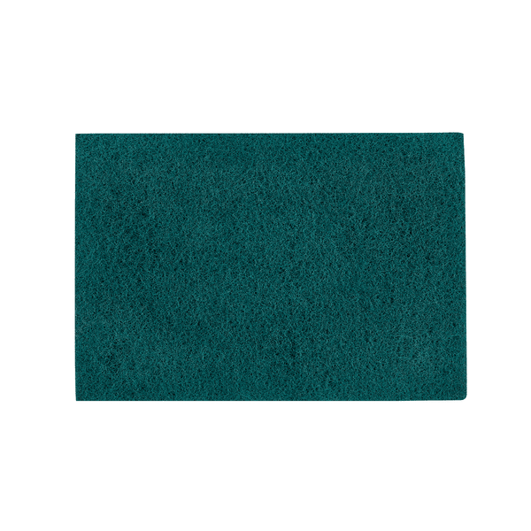 Zobrazená je obdĺžniková zelená Kiehl-Woodmaster-Pad brúsna podložka obdĺžniková, zrnitosti 100 (35 x 55 cm, 10 kusov) od Johannes Kiehl KG na jednoduchom bielom pozadí.